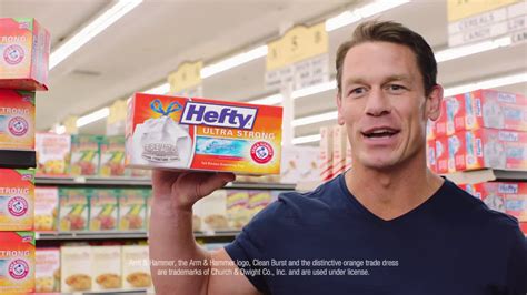 hefty trash bags commercial|who does the hefty commercials.